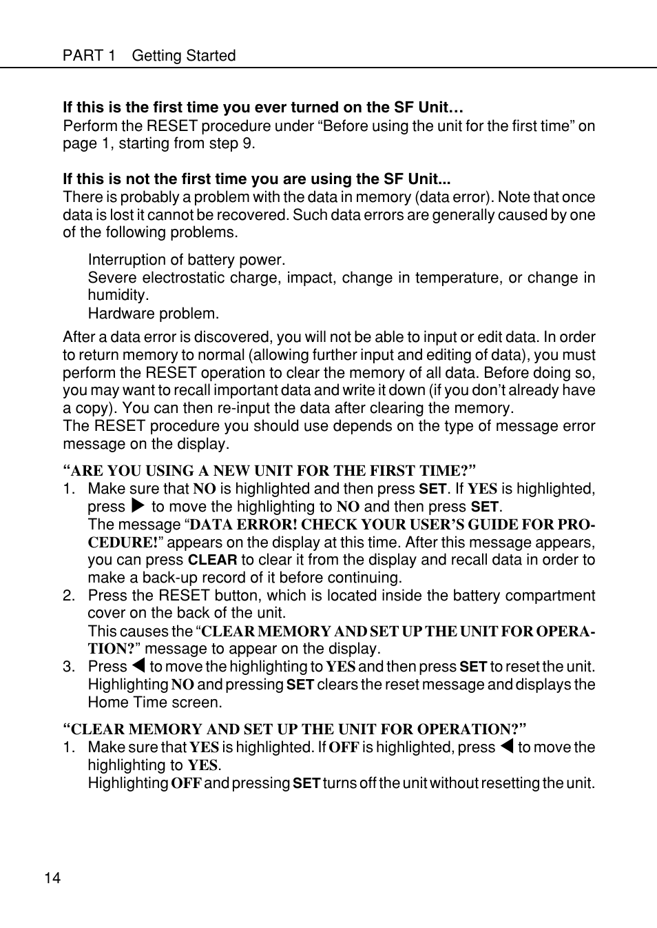 Casio SF-4985ER User Manual | Page 16 / 118