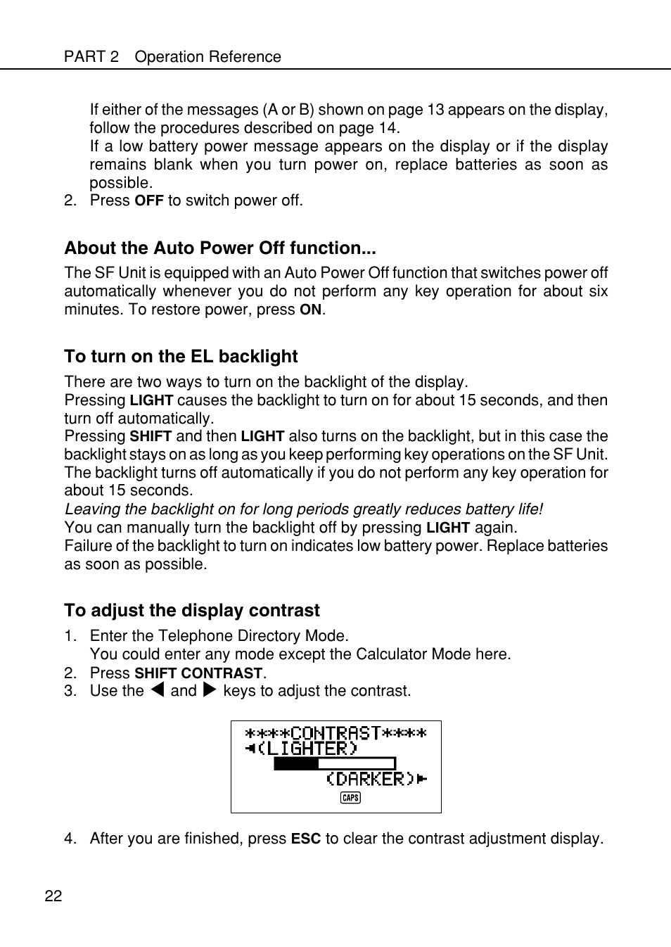 Casio SF-4985ER User Manual | Page 24 / 118