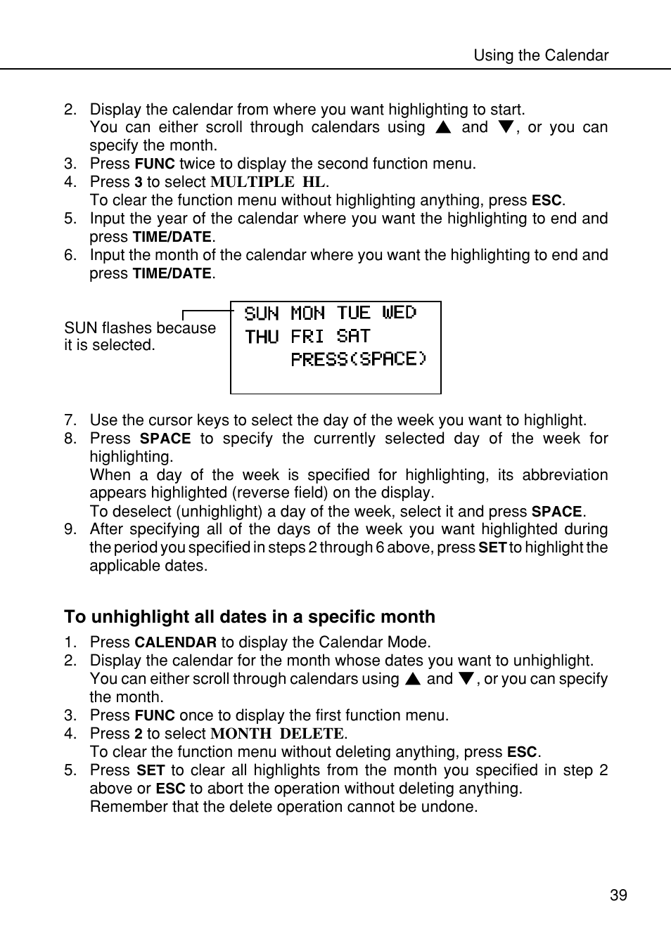 Casio SF-4985ER User Manual | Page 41 / 118