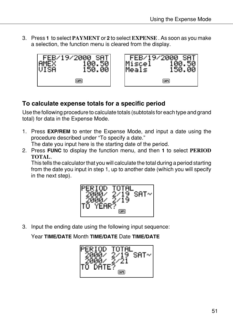 Casio SF-4985ER User Manual | Page 53 / 118