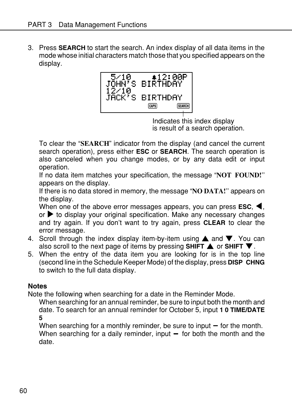 Casio SF-4985ER User Manual | Page 62 / 118