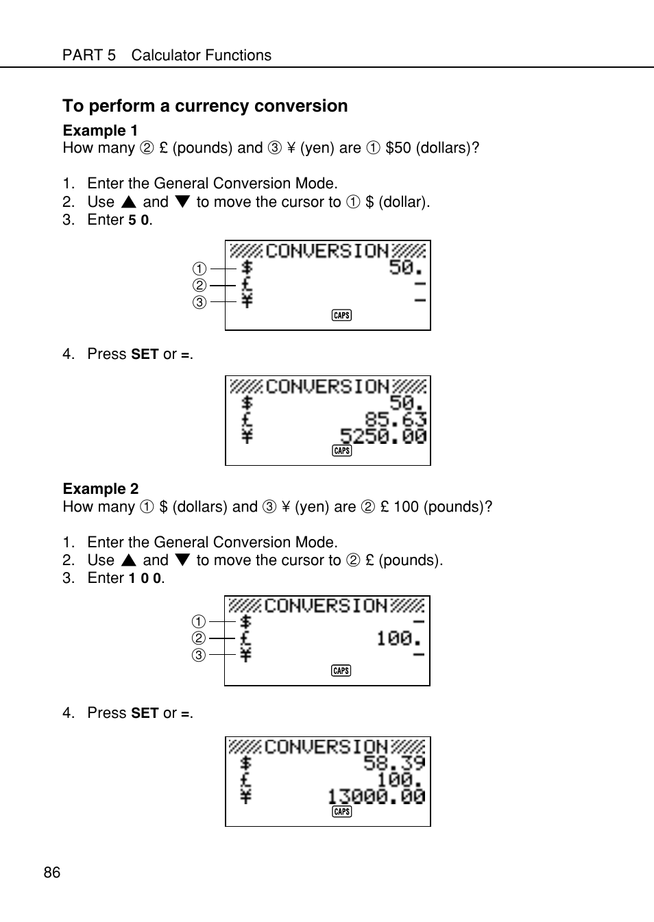 Casio SF-4985ER User Manual | Page 88 / 118