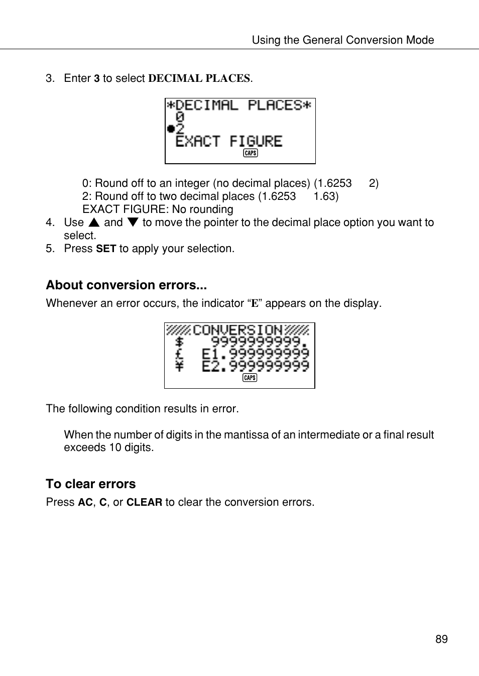 Casio SF-4985ER User Manual | Page 91 / 118