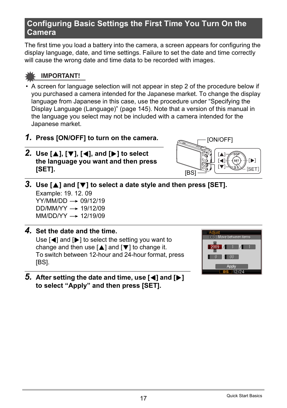 Casio EX-Z400  EN User Manual | Page 17 / 202