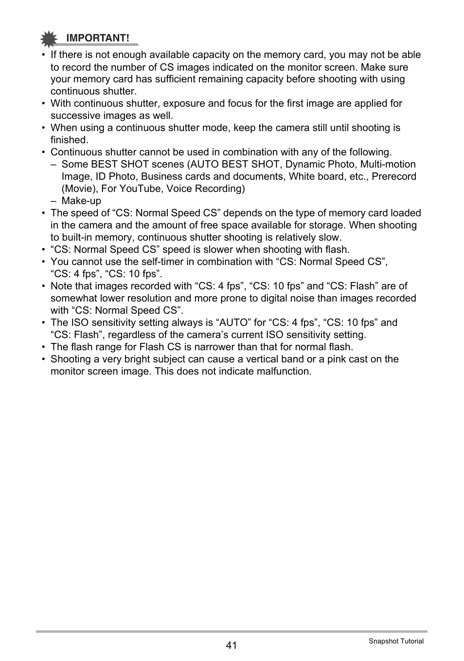 Casio EX-Z400  EN User Manual | Page 41 / 202