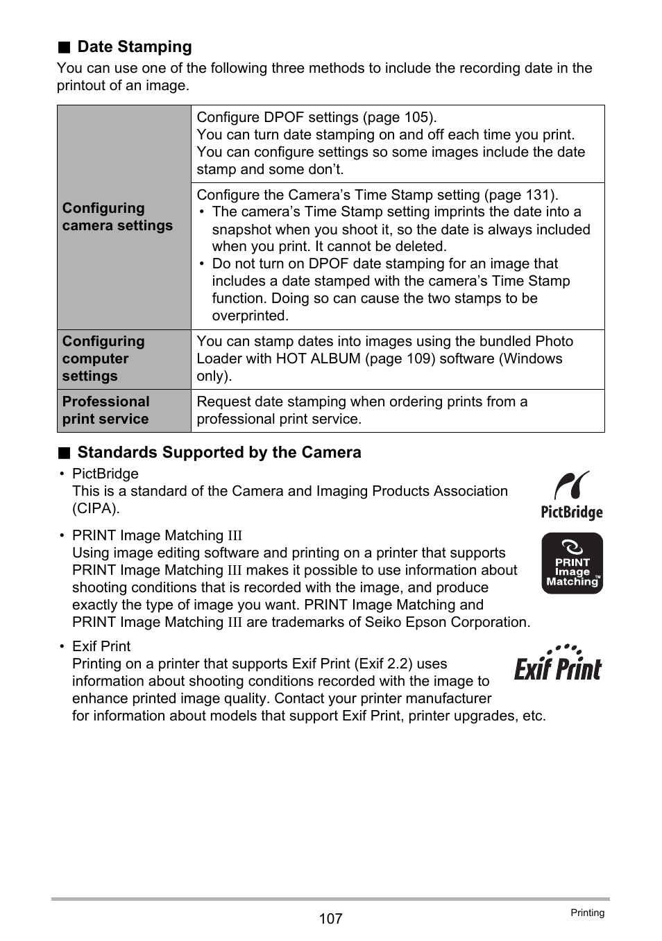 Casio EX-Z300 User Manual | Page 107 / 170