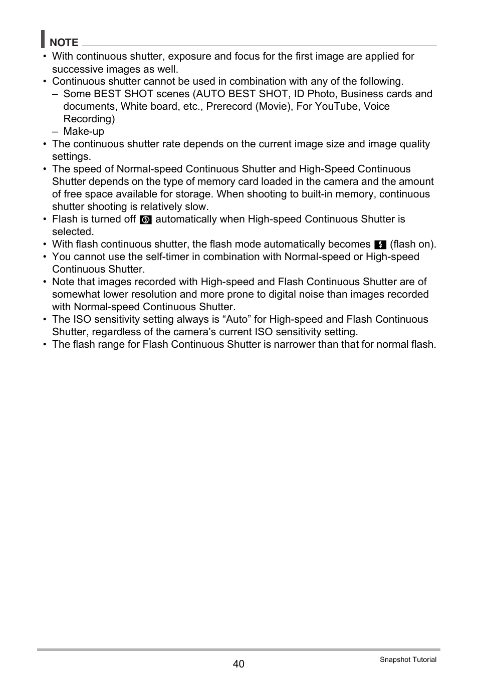 Casio EX-Z300 User Manual | Page 40 / 170