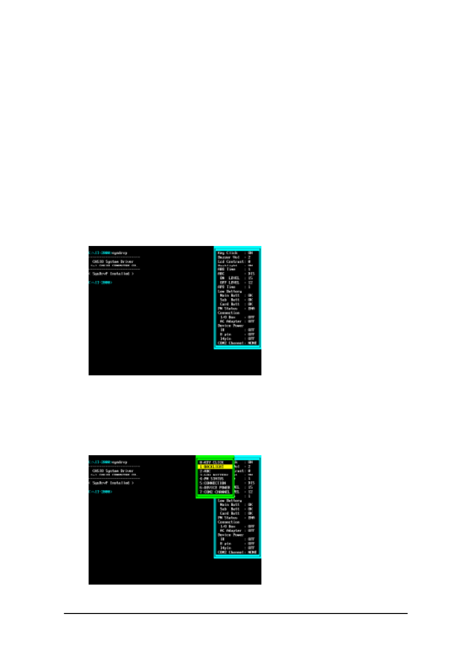 System driver simulator (sysdrvp.com) 123 | Casio IT-2000D User Manual | Page 123 / 224