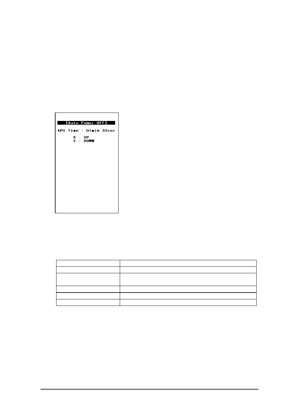 Auto power off setup, 8 auto power off setup | Casio IT-2000D User Manual | Page 61 / 224