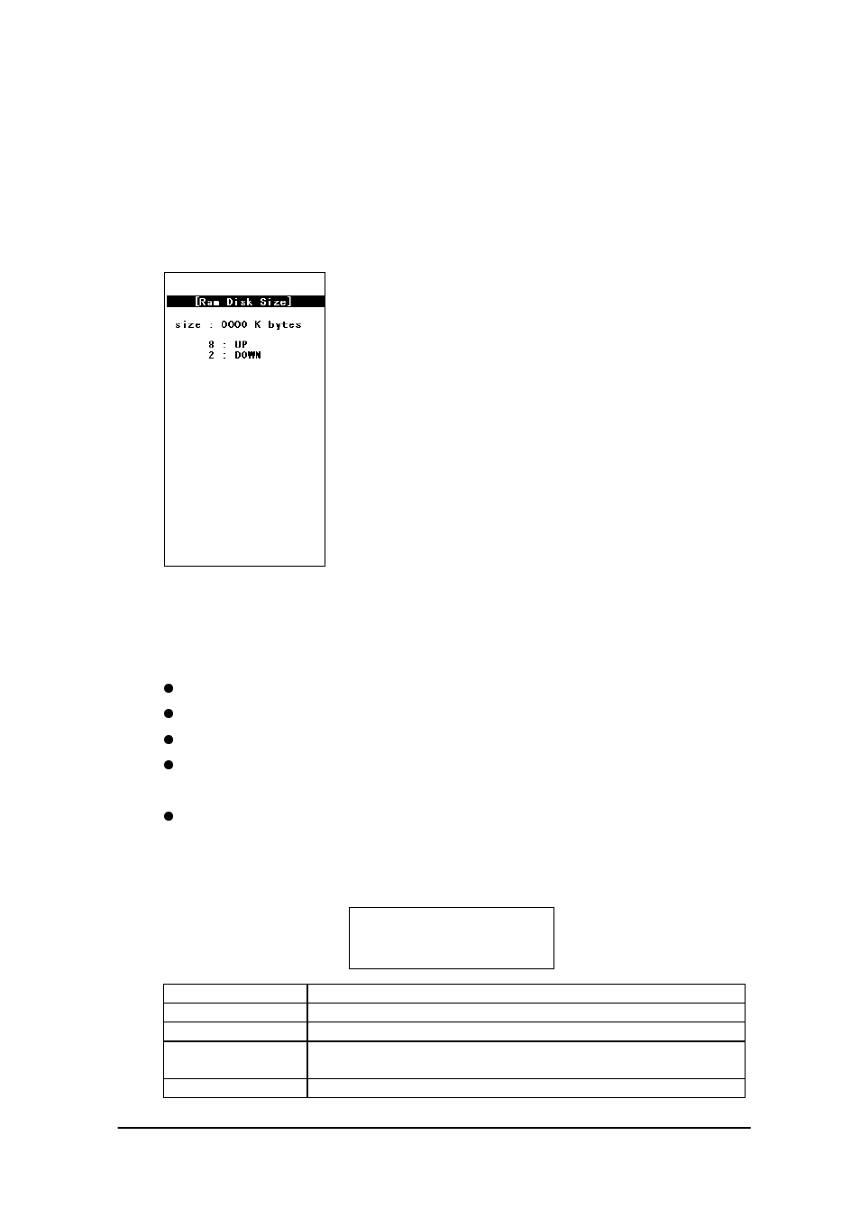 14 ram disk size change 73, 14 ram disk size change | Casio IT-2000D User Manual | Page 73 / 224