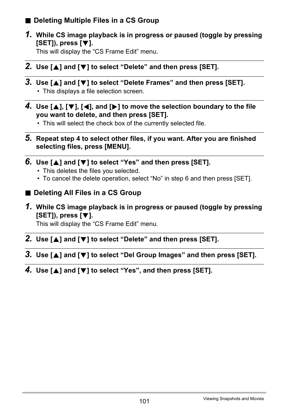 Casio EX-ZR10  EN User Manual | Page 101 / 199
