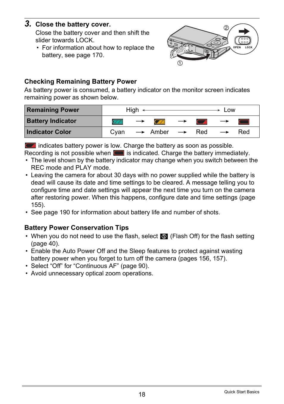 Casio EX-ZR10  EN User Manual | Page 18 / 199