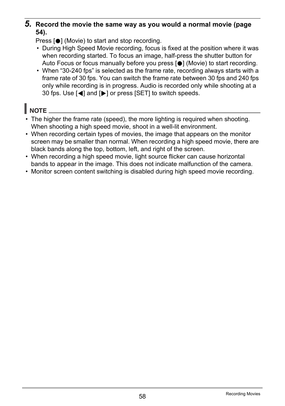 Casio EX-ZR10  EN User Manual | Page 58 / 199