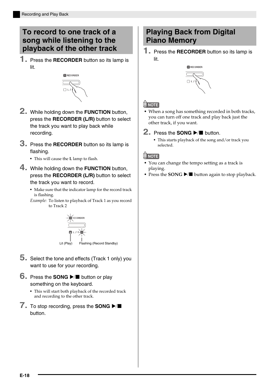 Casio PX-750 User Manual | Page 20 / 42