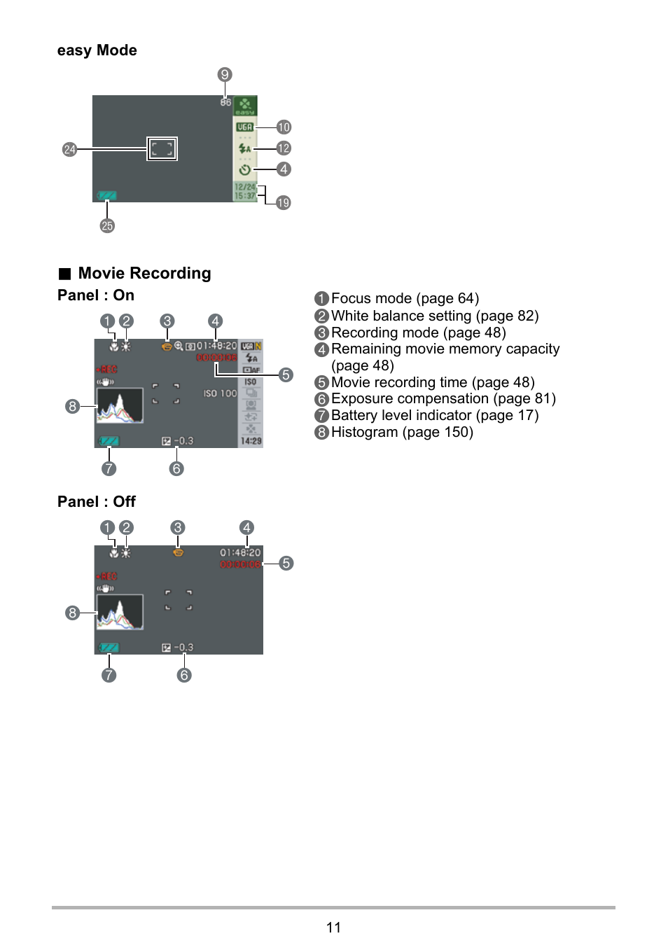 Casio EX-Z280 User Manual | Page 11 / 194