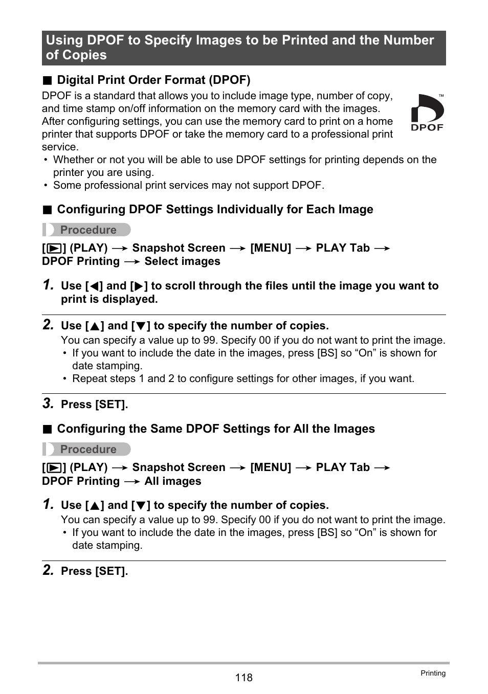 Casio EX-Z280 User Manual | Page 118 / 194