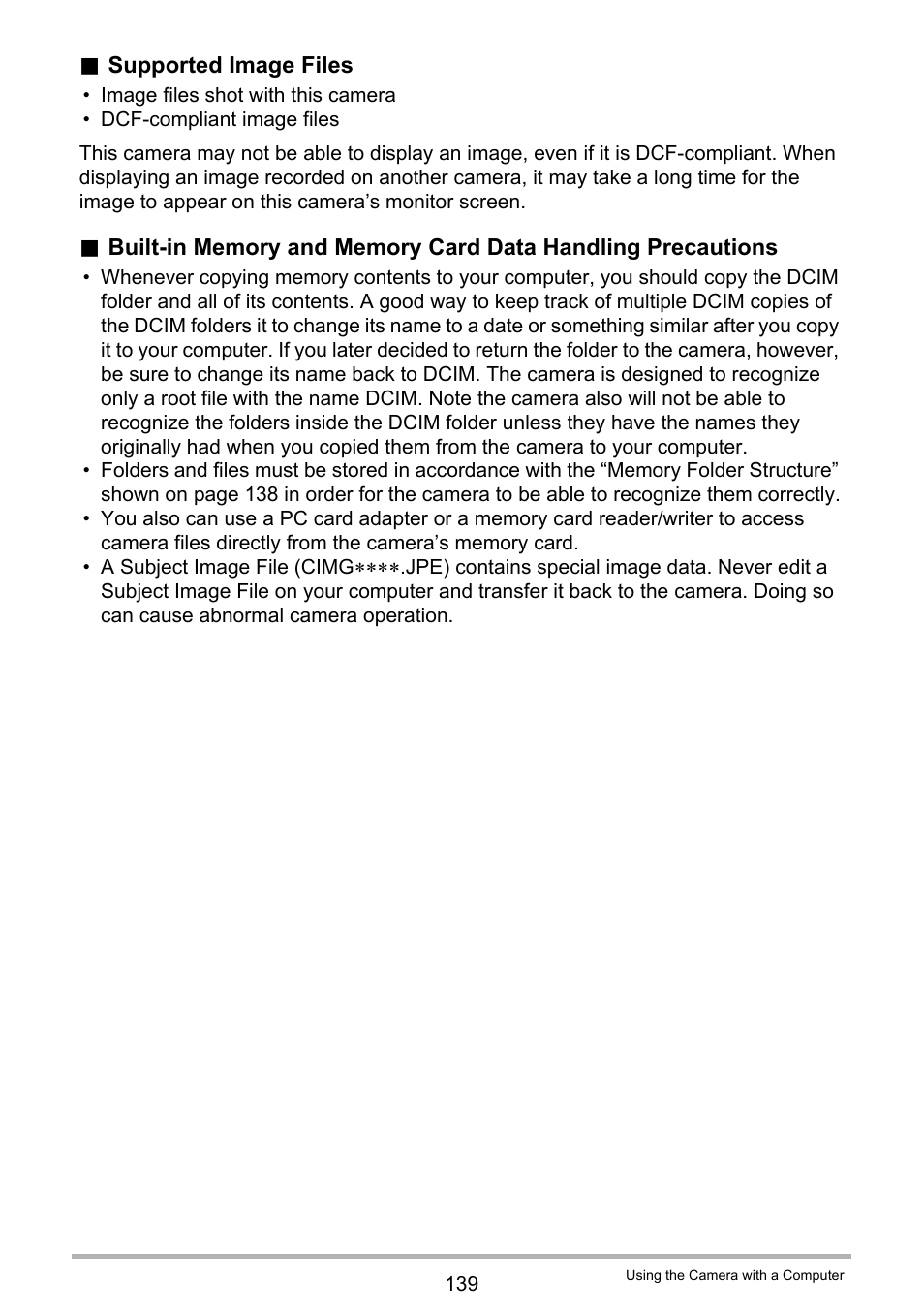 Casio EX-Z280 User Manual | Page 139 / 194