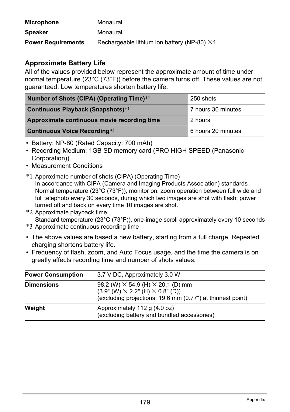 Ge 179 for | Casio EX-Z280 User Manual | Page 179 / 194