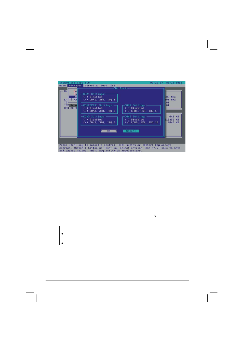 Com ports, Hdd heater | Casio HK1223 User Manual | Page 98 / 147