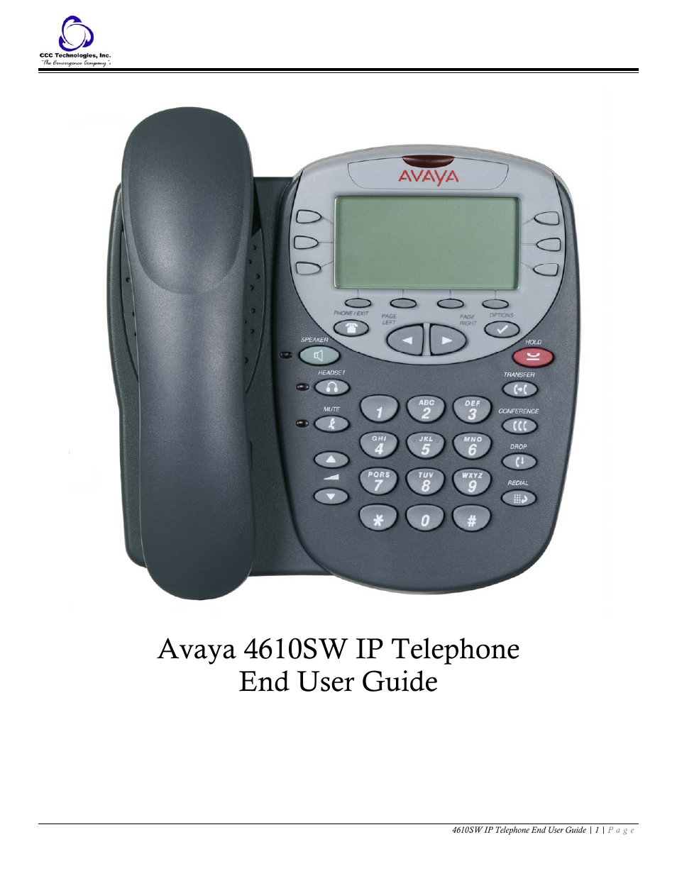 Avaya 4610SW User Manual | 24 pages