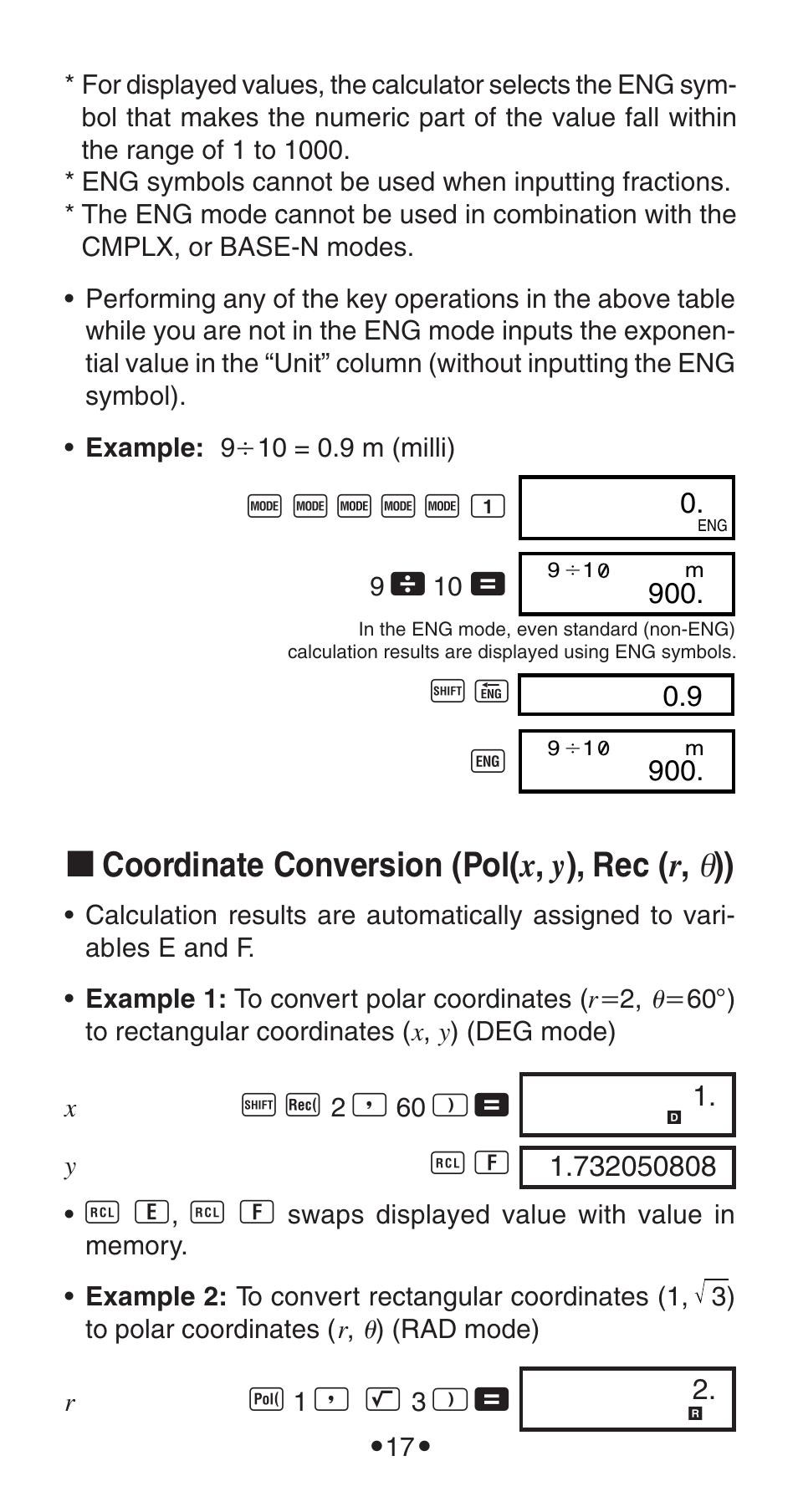 Casio FX-115WA User Manual | Page 19 / 38