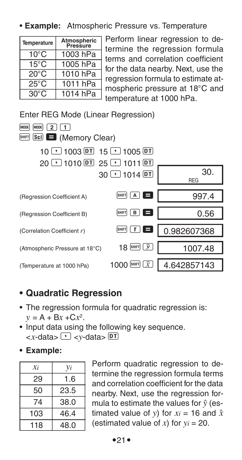 Casio FX-115WA User Manual | Page 23 / 38