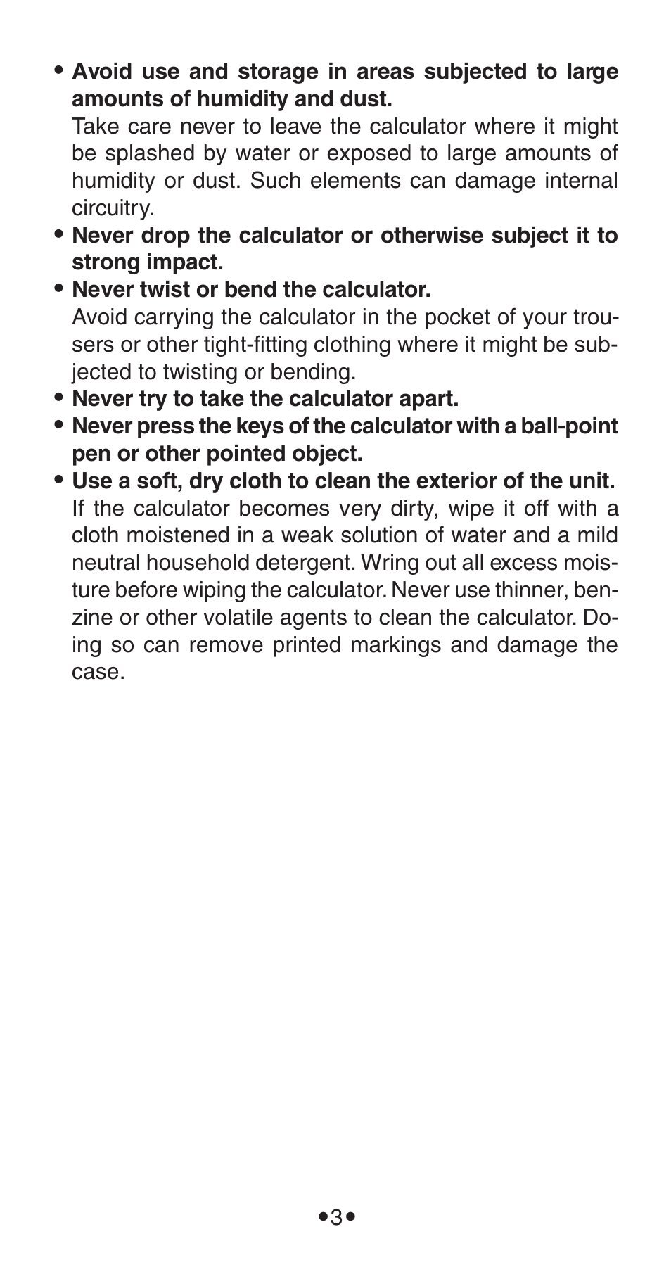 Casio FX-115WA User Manual | Page 5 / 38