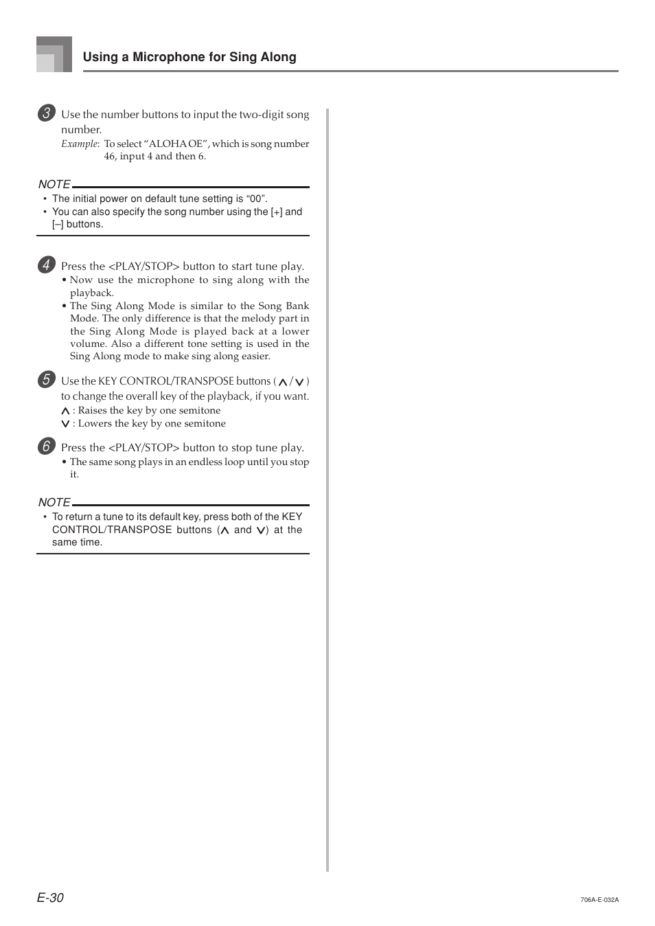 Casio CTK800ES1A User Manual | Page 32 / 69