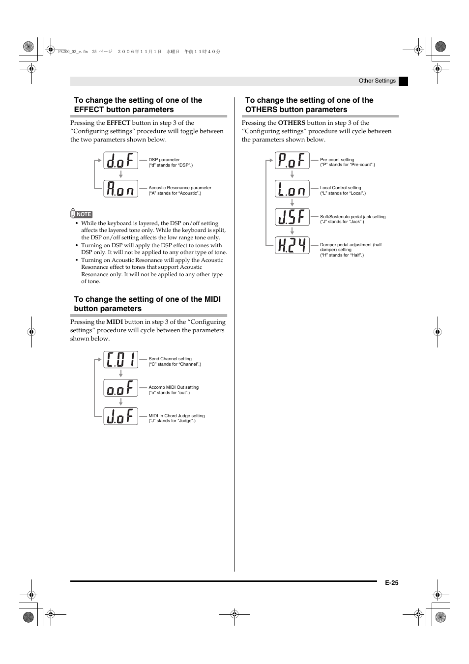 Casio PX200 User Manual | Page 27 / 50