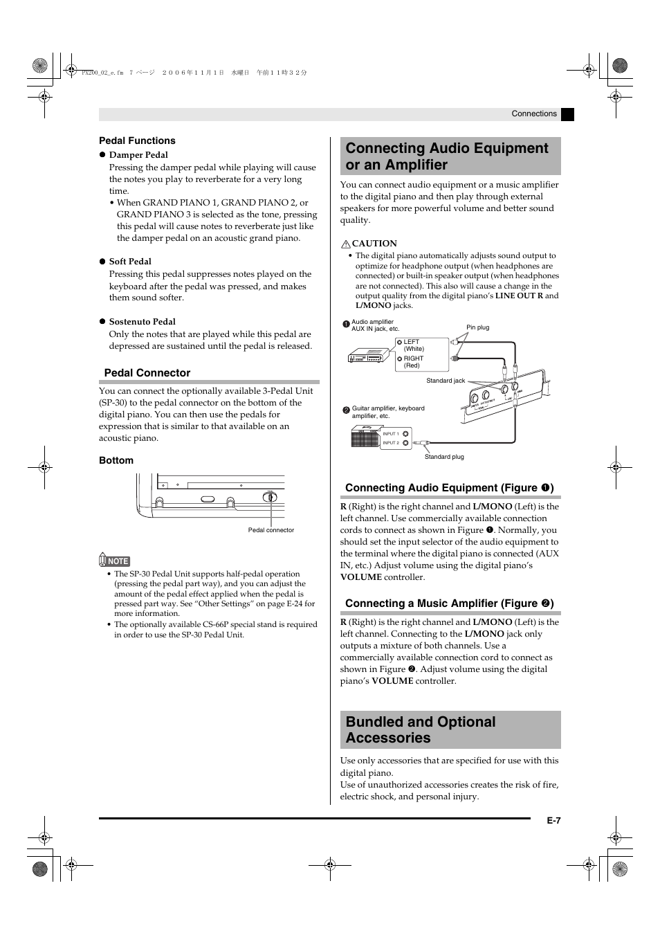 Casio PX200 User Manual | Page 9 / 50