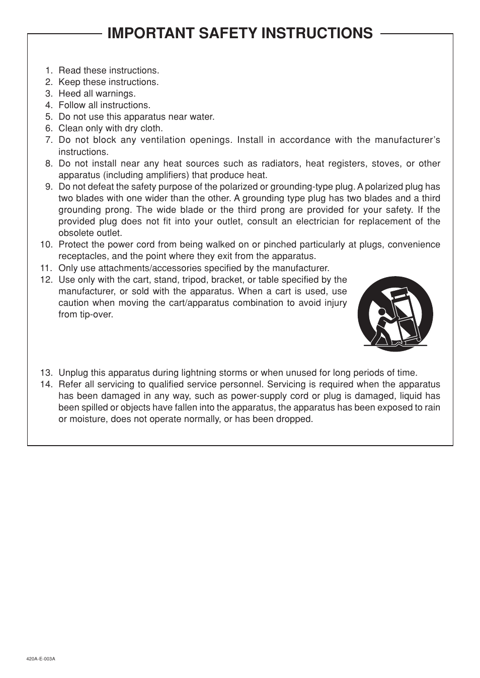 Important safety instructions | Casio AP-24 User Manual | Page 3 / 36