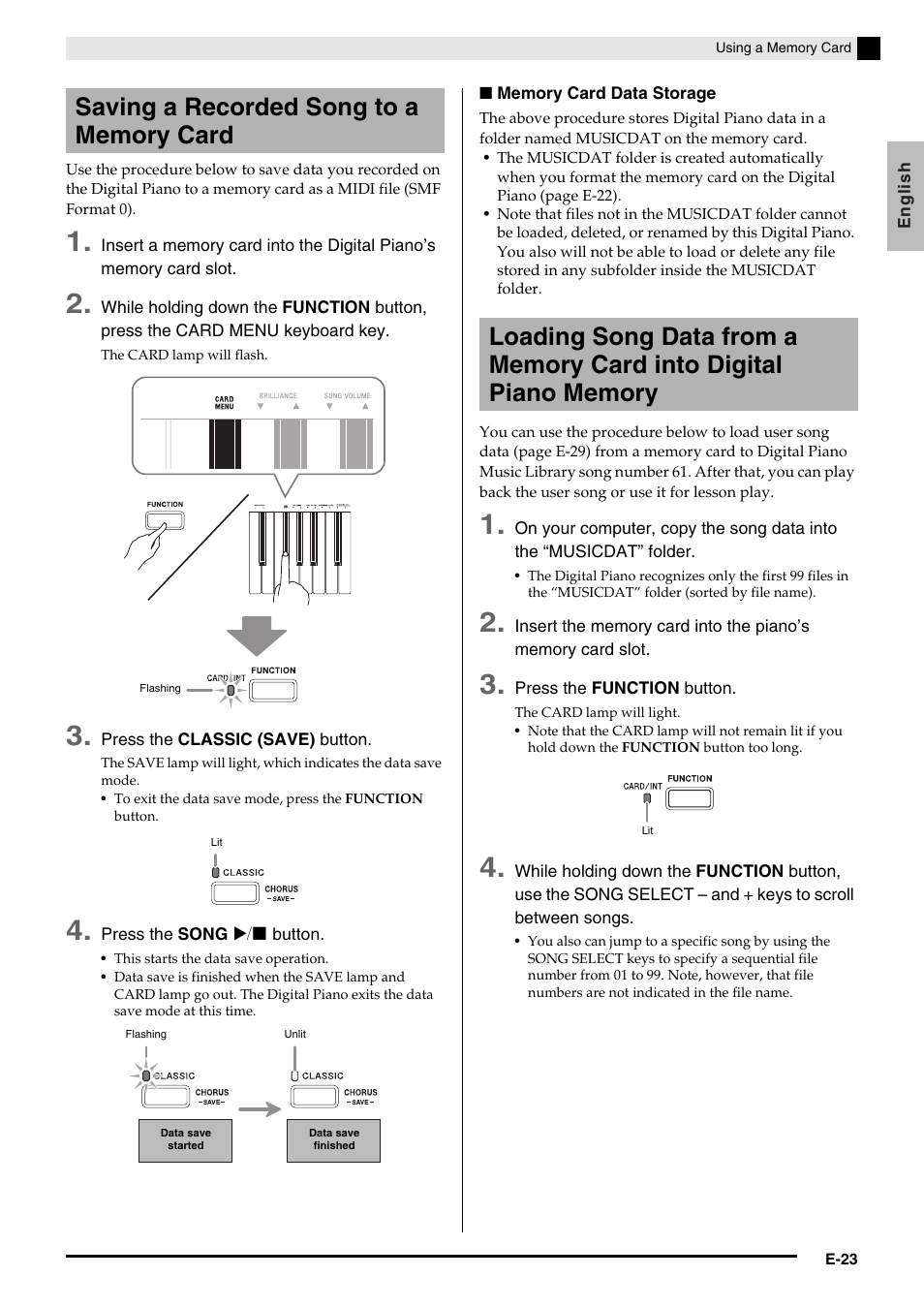 Casio AP420ES1B User Manual | Page 25 / 46