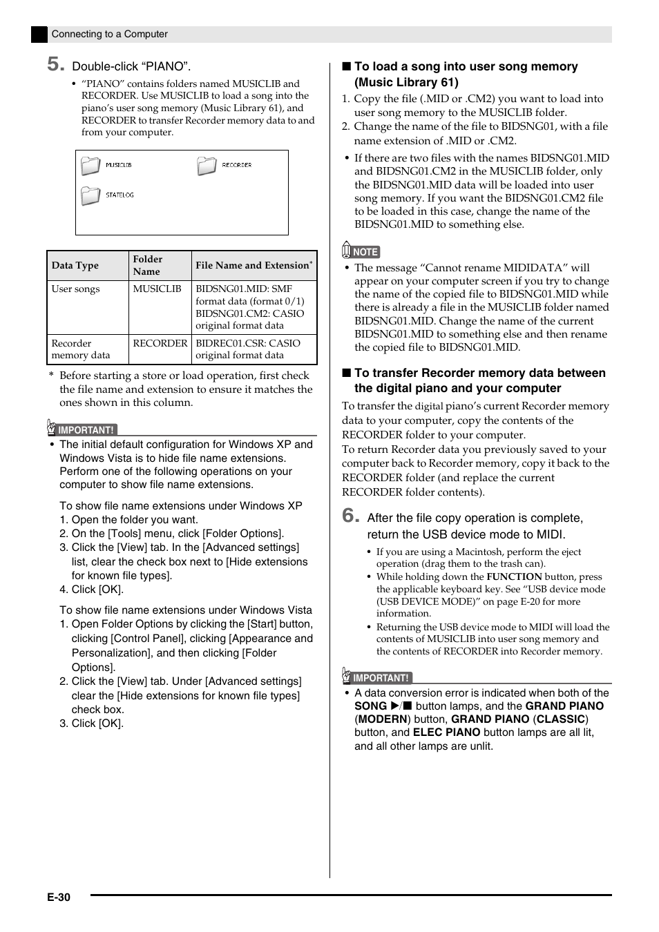 Casio AP420ES1B User Manual | Page 32 / 46