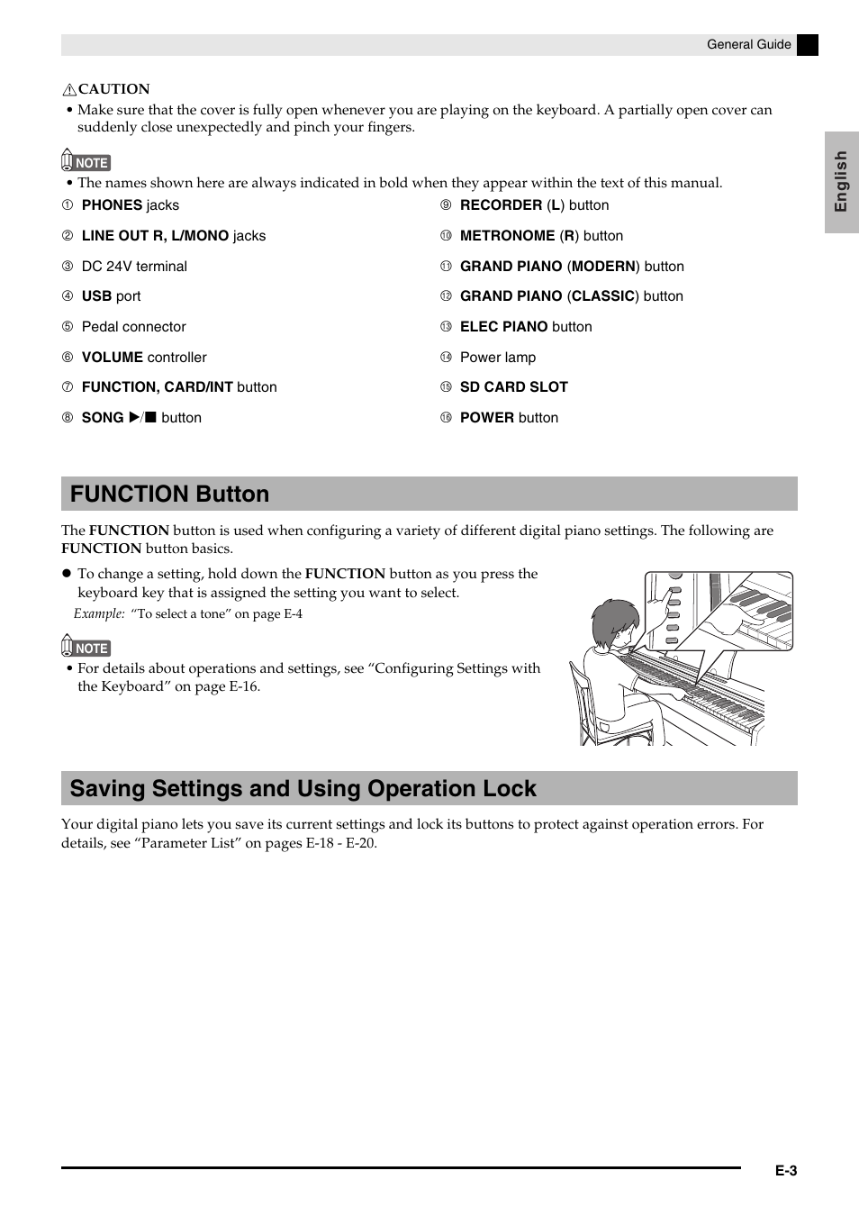 Casio AP420ES1B User Manual | Page 5 / 46