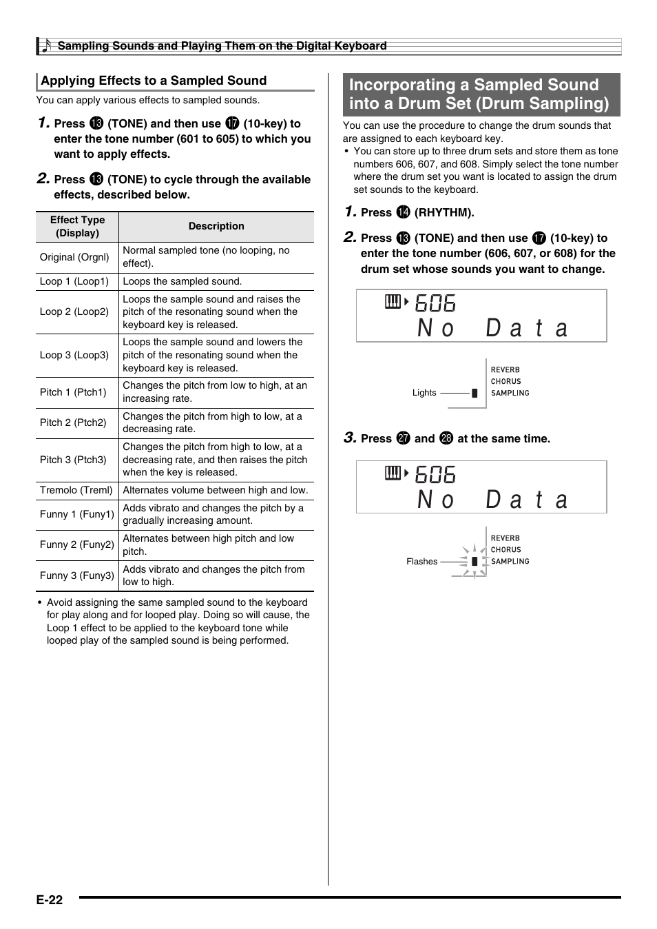 Casio WK225 User Manual | Page 24 / 77