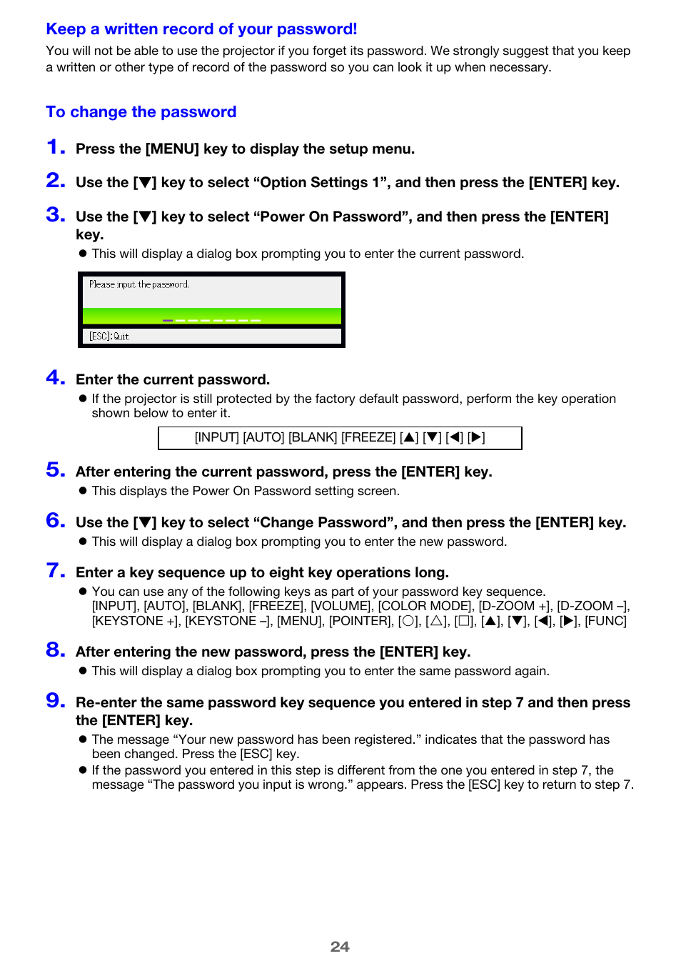 Casio XJ-M250/XJ-M255* User Manual | Page 24 / 63