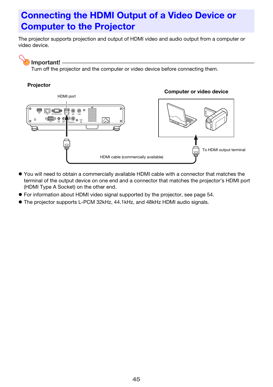 Casio XJ-M250/XJ-M255* User Manual | Page 45 / 63