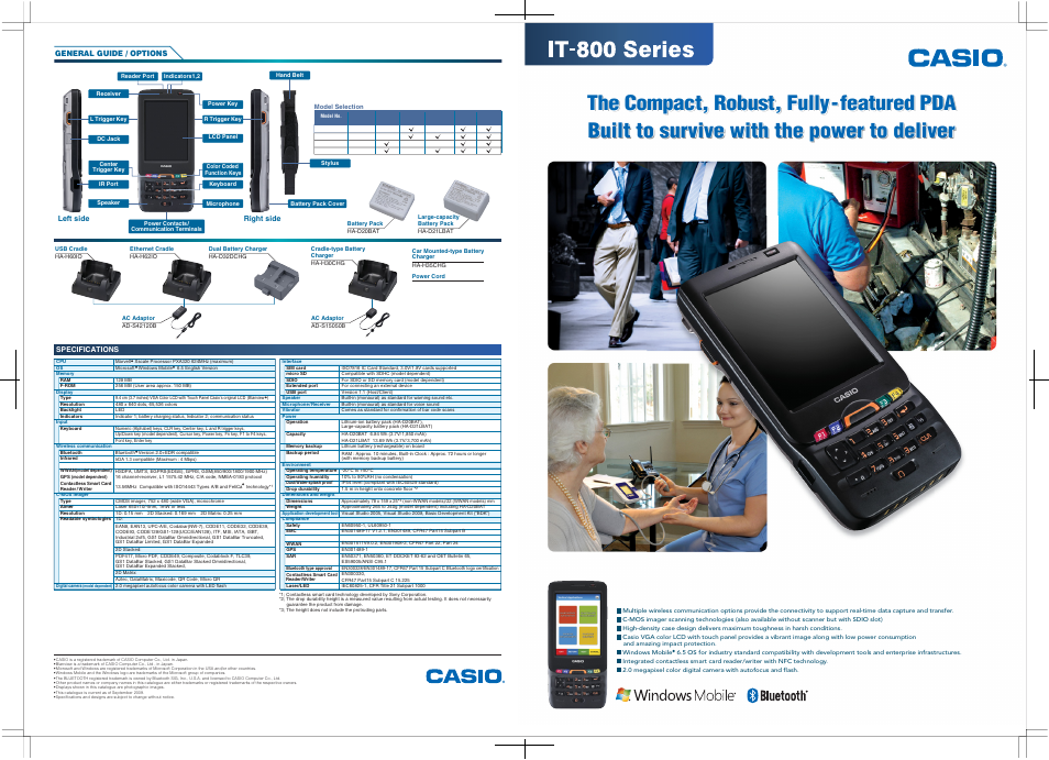 Casio IT-800 User Manual | 4 pages