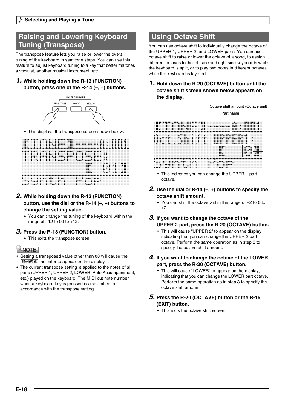 Casio WK6500E1B User Manual | Page 20 / 132