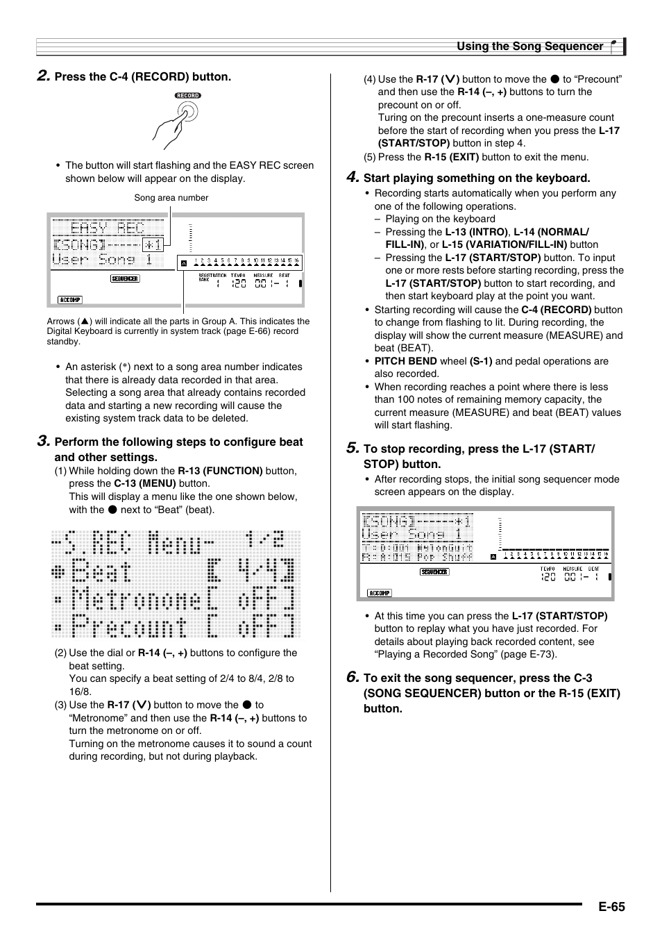 Casio WK6500E1B User Manual | Page 67 / 132
