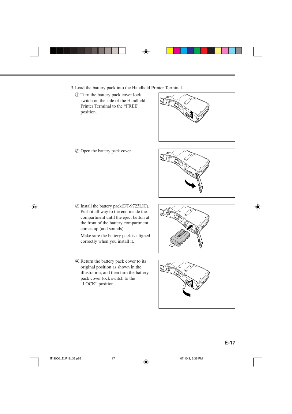 Casio IT-3000 User Manual | Page 19 / 79