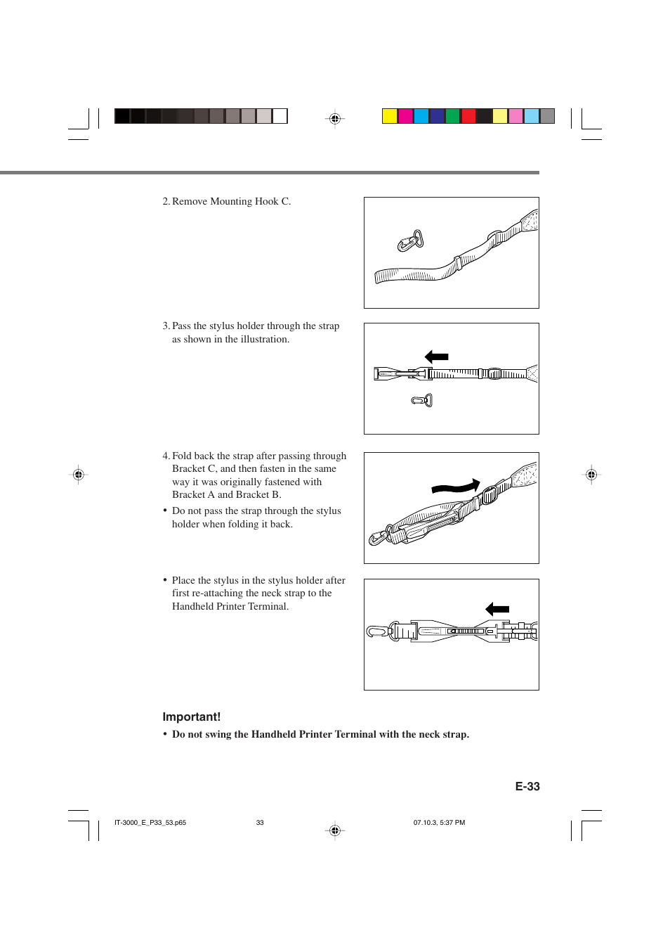 Casio IT-3000 User Manual | Page 35 / 79