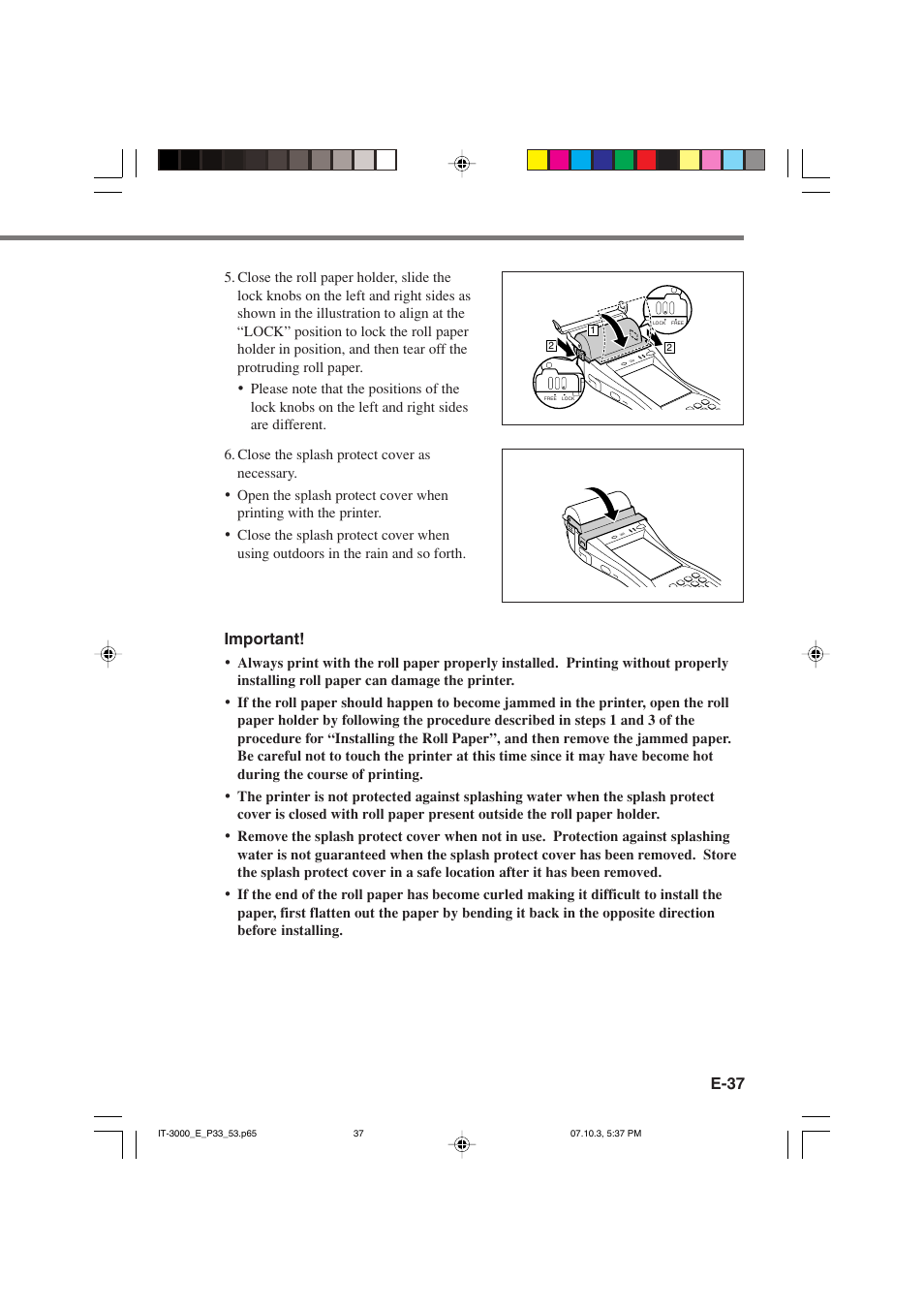 Casio IT-3000 User Manual | Page 39 / 79