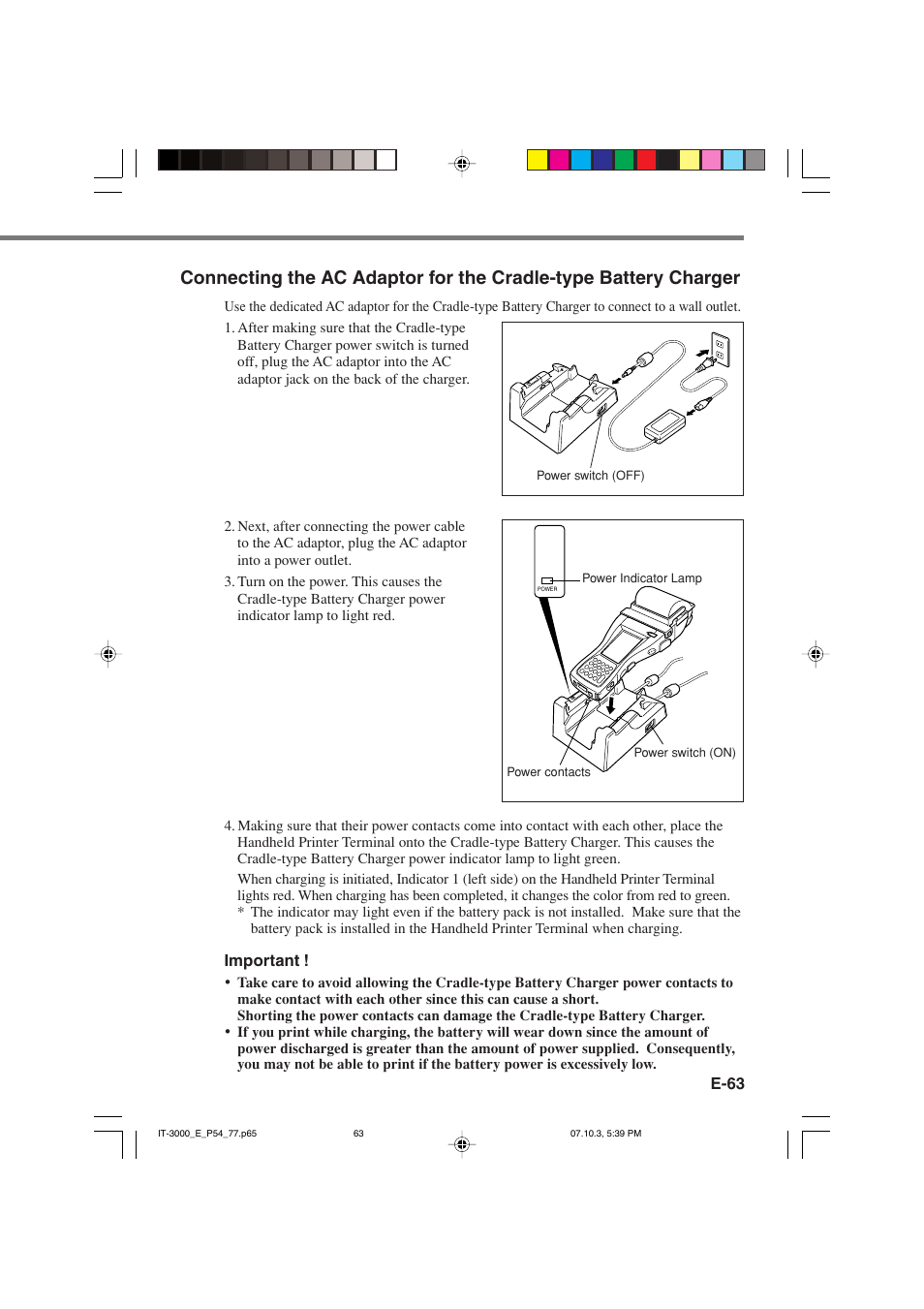 Casio IT-3000 User Manual | Page 65 / 79
