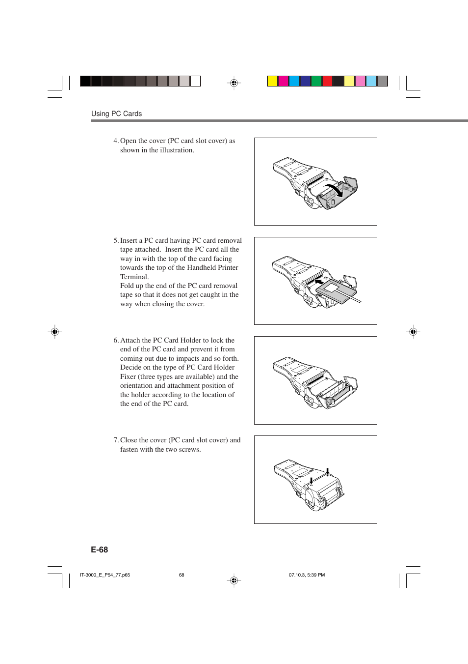 Casio IT-3000 User Manual | Page 70 / 79