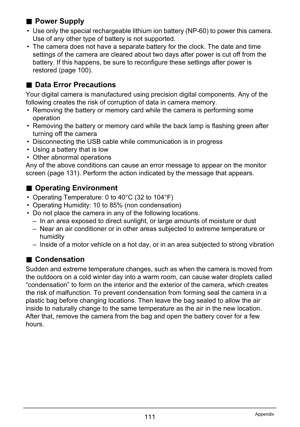 Casio EXILIM K1190PCM2DMX User Manual | Page 111 / 139