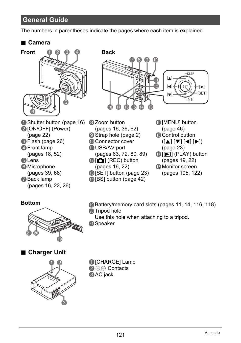 General guide, Ck cl bt | Casio EXILIM K1190PCM2DMX User Manual | Page 121 / 139