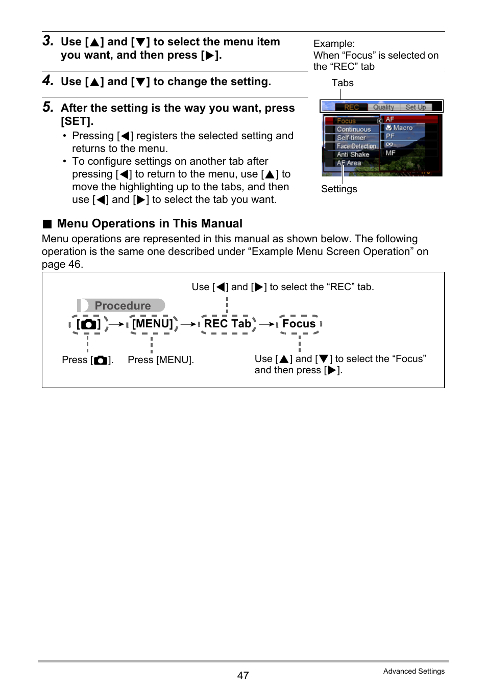 Casio EXILIM K1190PCM2DMX User Manual | Page 47 / 139