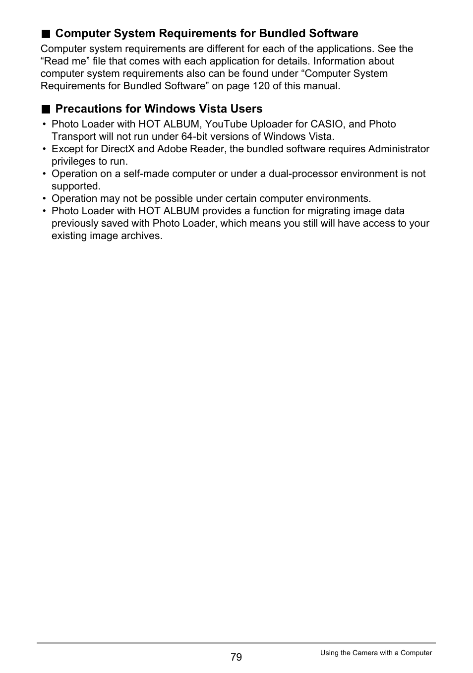 Casio EXILIM K1190PCM2DMX User Manual | Page 79 / 139