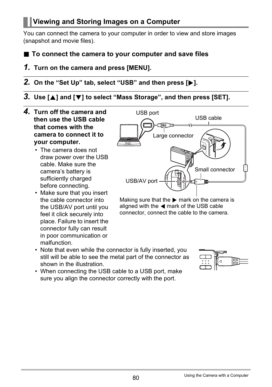 Viewing and storing images on a computer | Casio EXILIM K1190PCM2DMX User Manual | Page 80 / 139